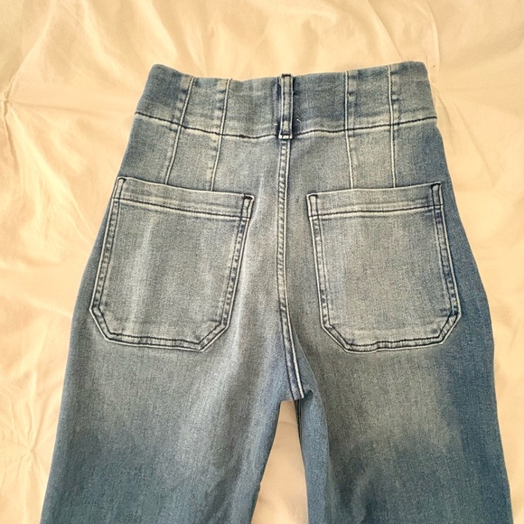 Anthropologie Colette Cropped High Rise wide leg by maeve -23P only worn once! - Picture 11 of 12